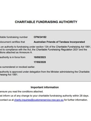 Fundraising authority 2023-2028